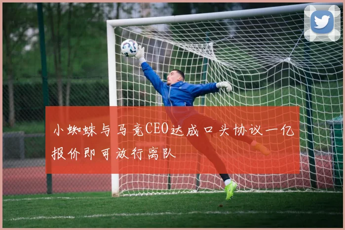 小蜘蛛与马竞CEO达成口头协议一亿报价即可放行离队